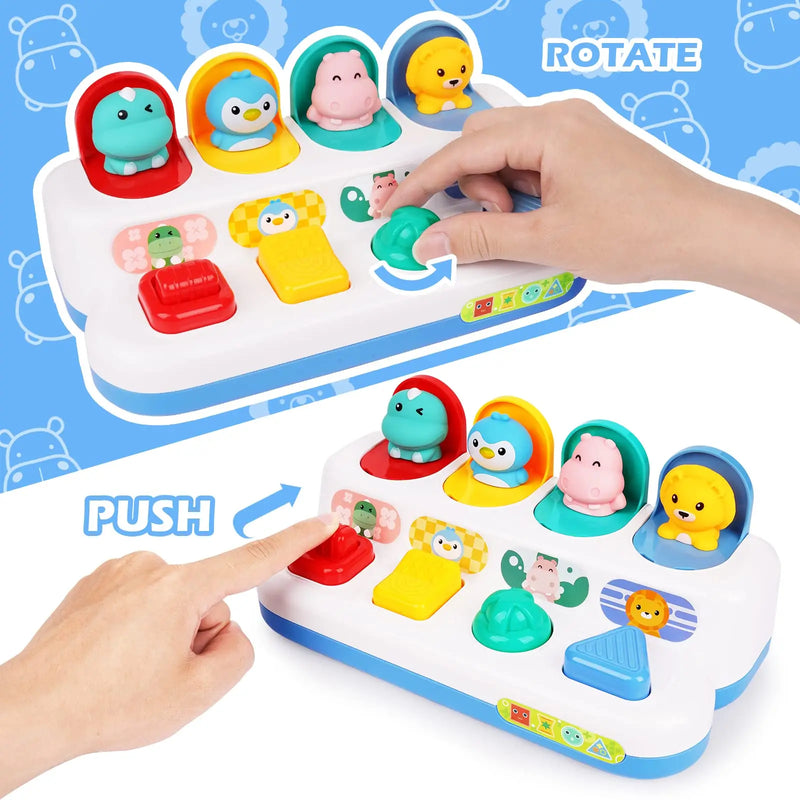 Brinquedo Infantil Atividade interativa para  bebês, Jogos de desenvolvimento, Montessori  , EducatiVOS